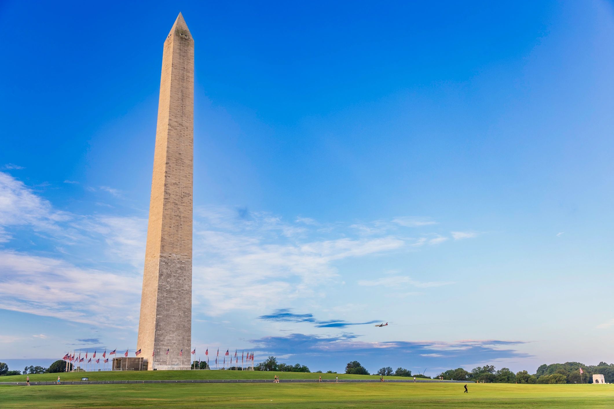 Washington Monument view representing Washington, DC service area